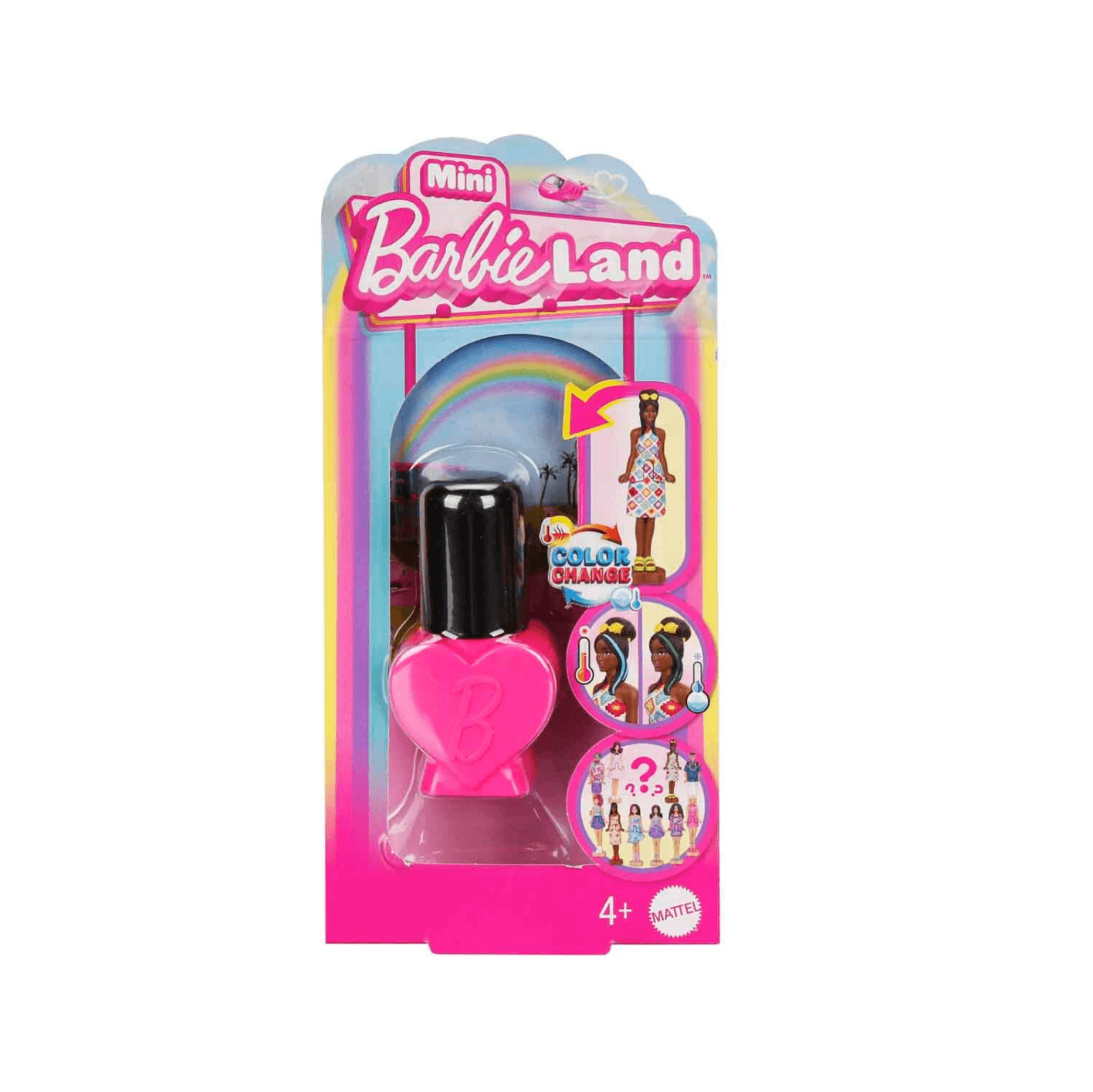 Boneca Barbie Fashionista Surpresa - Mini Barbieland Reveal Dolls - Rosa MATTEL
